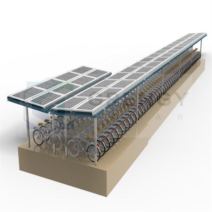 Solar Aluminum Structure Car Park Mount