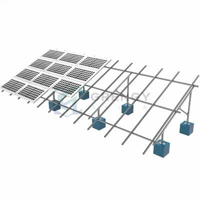 PV földi rendszer napelemes rögzítő állvány