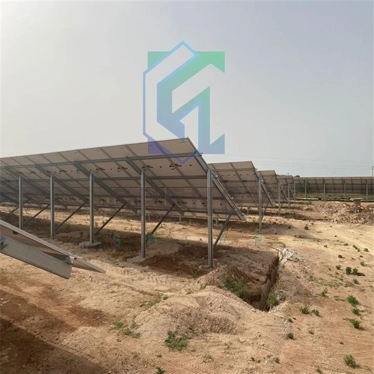 Ground Ramming Pile Solar Mounting System