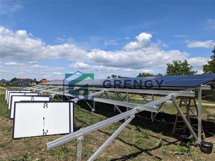 Ground Solar Panel System