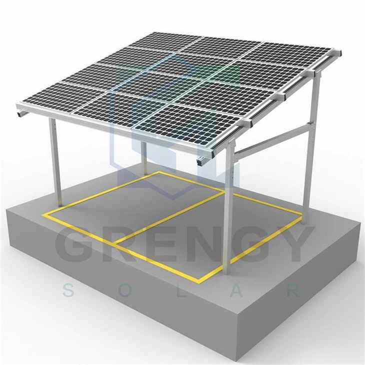 Carport napenergia -szerelő rendszerek