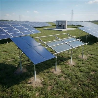 Alumínium fotovoltaikus földelő tartó