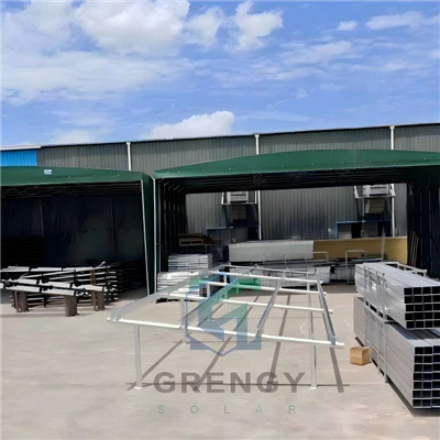HDG Solar Ground Rögzített Földcsavaros csavaros cölöpök