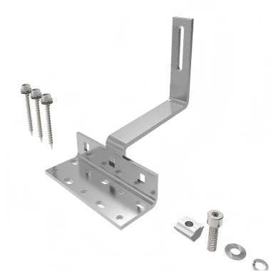 Rozsdamentes acél tetőcserepek napelemes tetőhorog