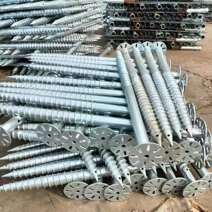 Steel Screw Pile Ground Foundation factory