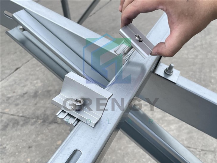 ZAM Steel Solar Ground Mount System